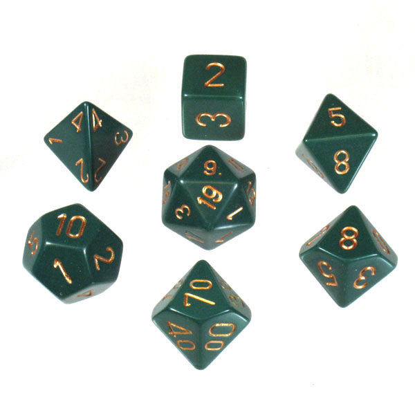 Chessex Opaque Dice Sets