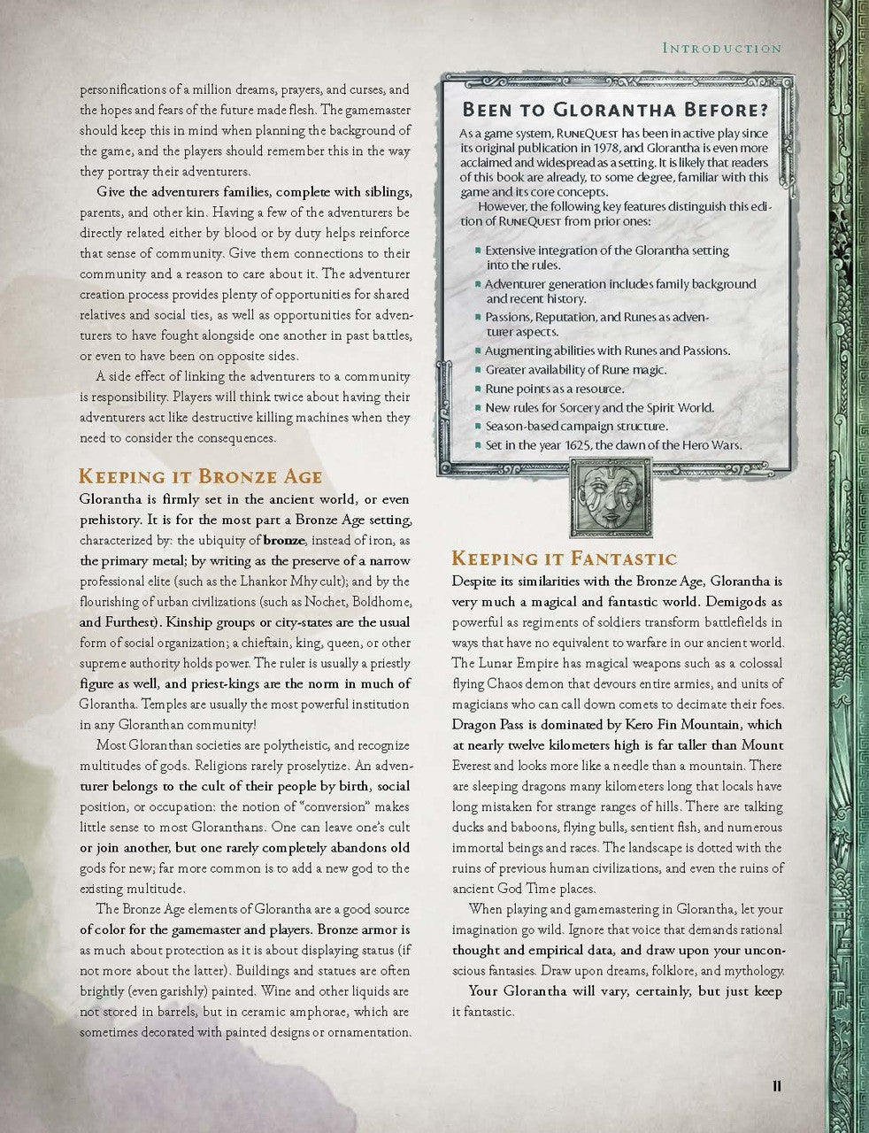 RuneQuest: Roleplaying in Glorantha
