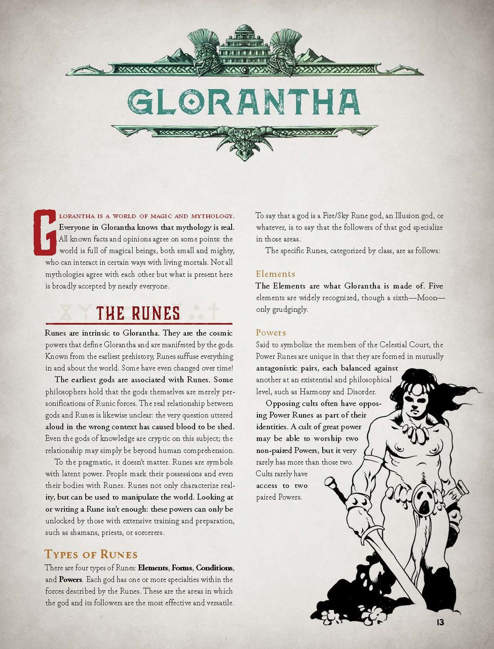 RuneQuest: Roleplaying in Glorantha