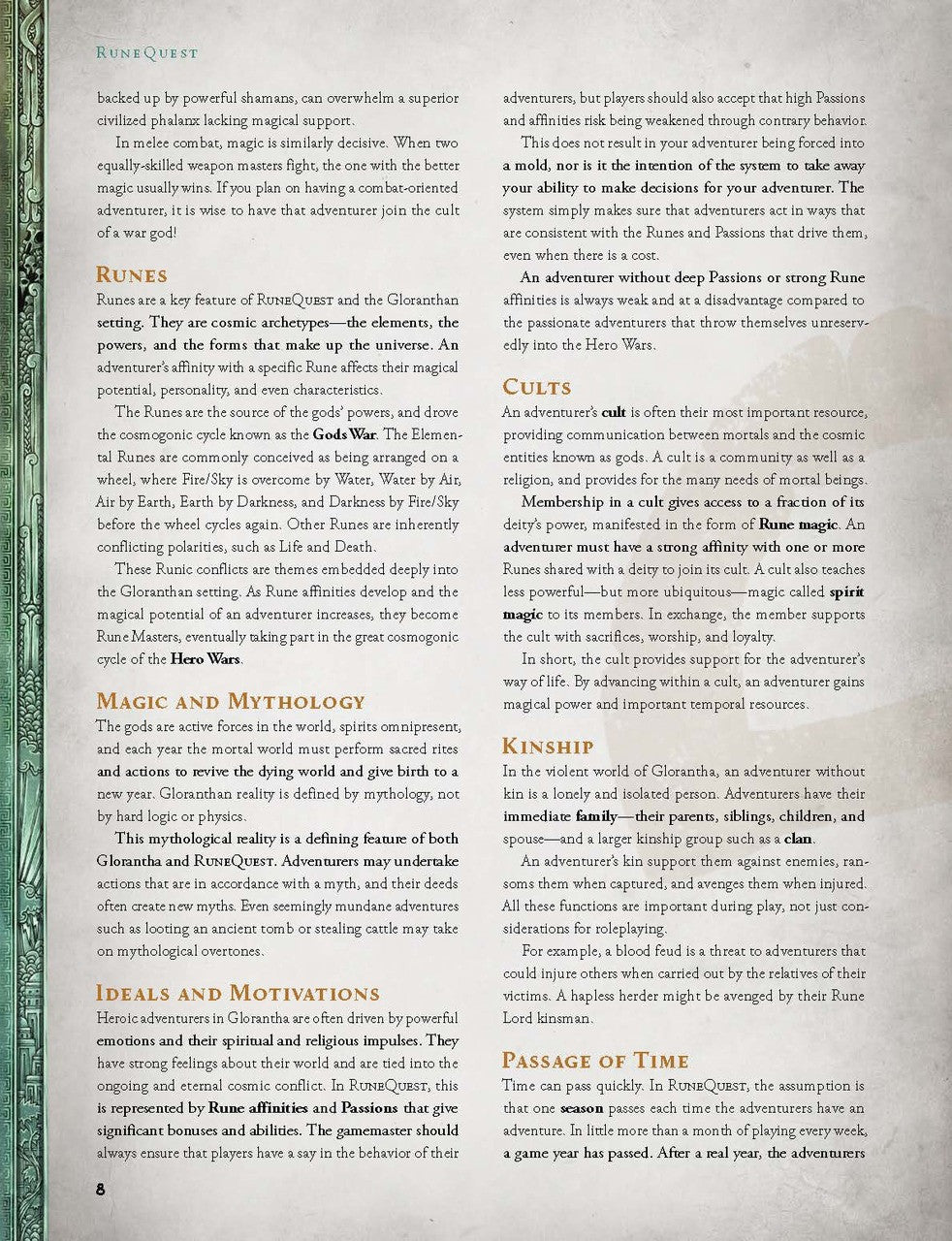 RuneQuest: Roleplaying in Glorantha