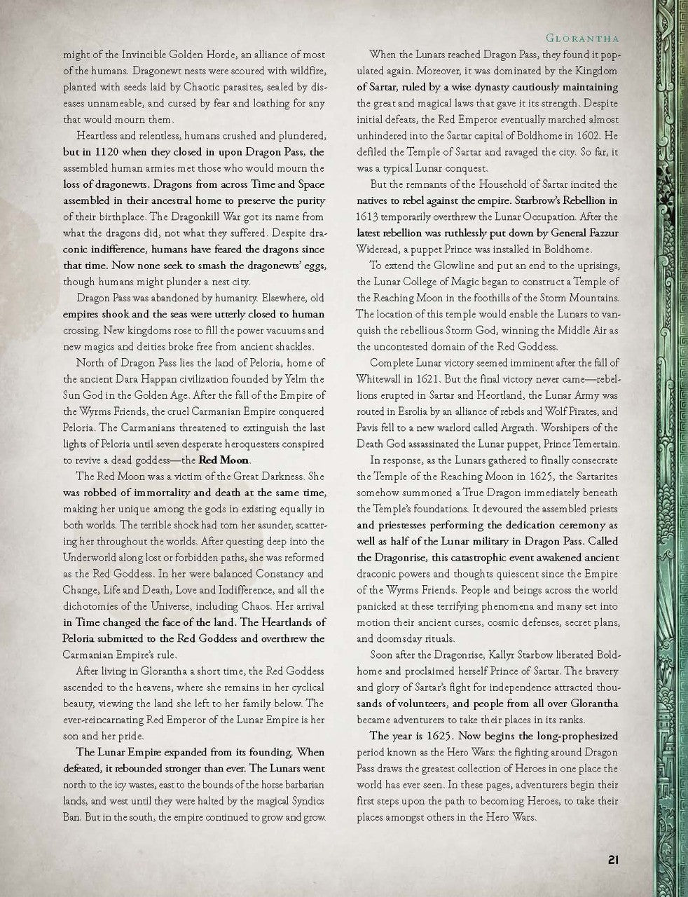 RuneQuest: Roleplaying in Glorantha
