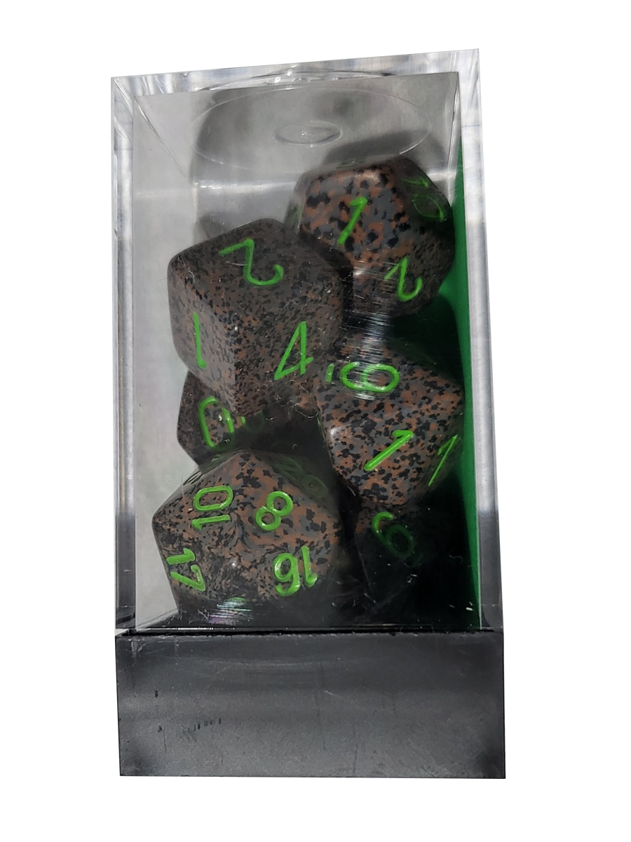 Chessex Speckled Earth 7 Die Set