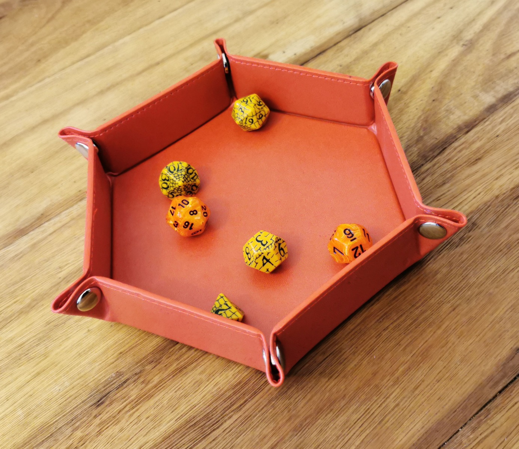 LPG Essentials Hex Dice Tray 15cm Red