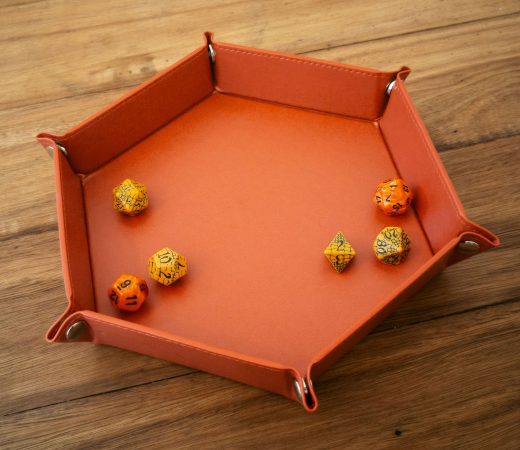 LPG Essentials Hex Dice Tray 19.8cm Red
